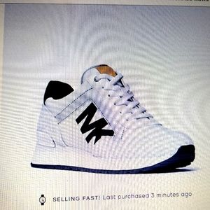 Women's White Michael Kors Sneakers